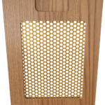 com malha perfurada e puxador canvas